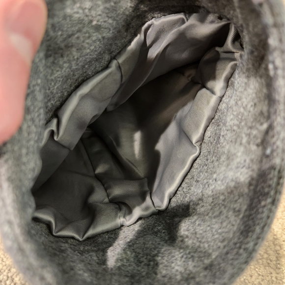 Men's Lacoste Grey Wool Coat Size 50- Excellent condition! - Picture 9 of 9